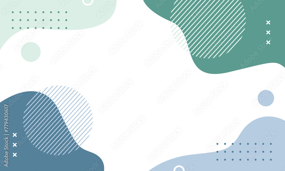 Minimalist abstract geometric background. Vector illustration backdrop in pastel color. Suitable for template designs, banners, covers, posters, cards, and others