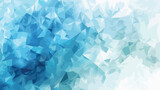 Light BLUE vector blurry triangle template. Modern geo