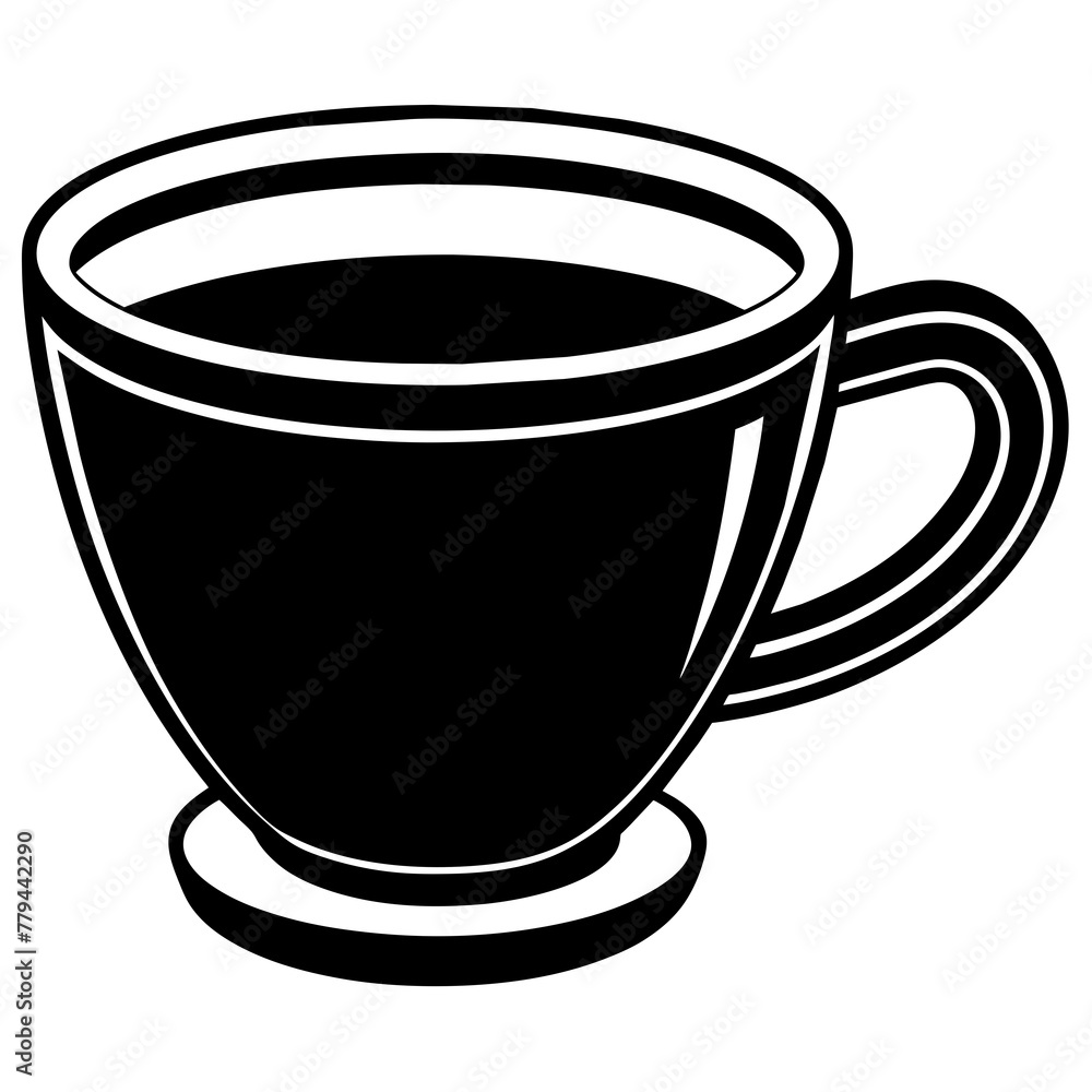 black cup of coffee, black cup of coffee silhouette vector illustration,icon,svg,cup characters,Holiday t shirt,Hand drawn trendy Vector illustration,tea on black background black cup of coffee, black cup of coffee silhouette vector illustration,icon,svg,cup characters,Holiday t shirt,Hand drawn trendy Vector illustration,tea on black background