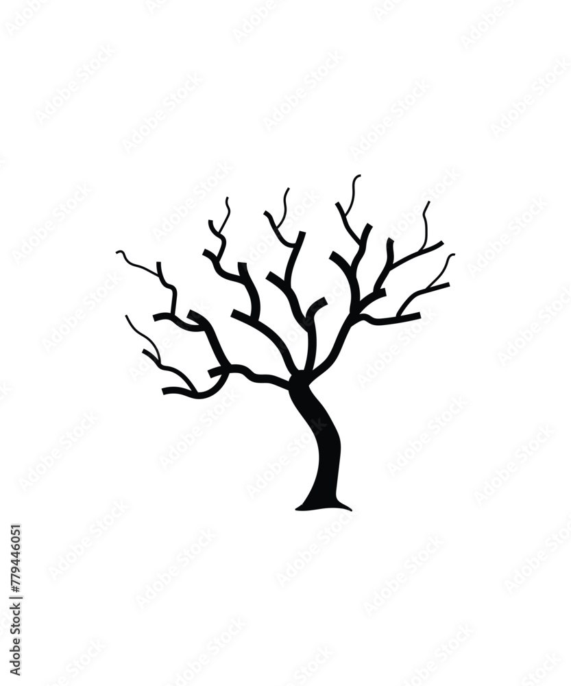 dry tree icon, vector best flat icon. dry tree icon, vector best flat icon.
