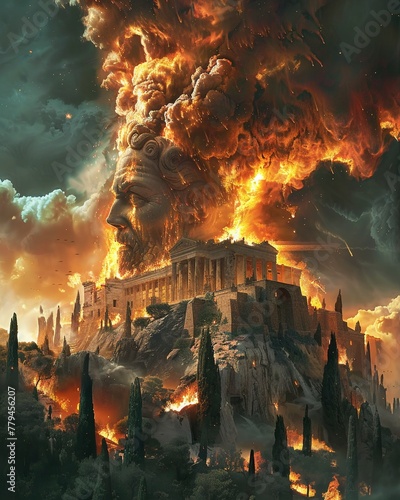 The Burning of Judas   Cloud Computing  Cloud-based photo