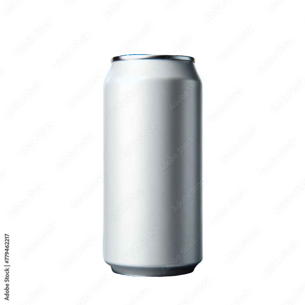 Blank soda can Mockup template realistic Blank soda can Mockup template realistic