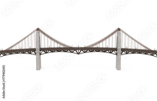 Modern Bridge Isolated
