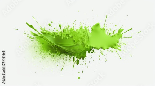 green paint splash © faiz