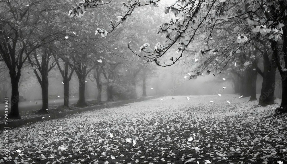 Obraz premium A heart that has lost its color of loss and deep sadness.