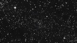 Monochrome Starry Night Sky Abstract Dotted Textured Background