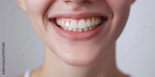 concept of a beautiful smile