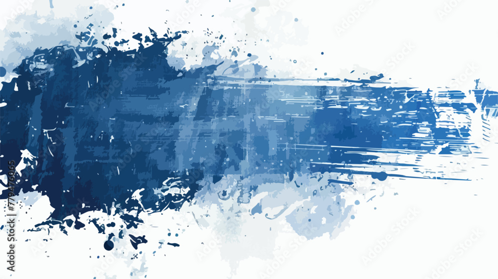 Abstract grunge blue background color flat vector isolated