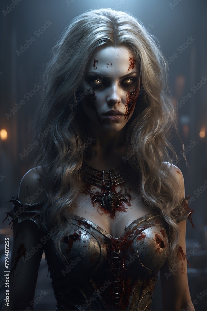 Bloody Terror of Gorgeous Female Zombie Bloody Terror of Gorgeous Female Zombie
