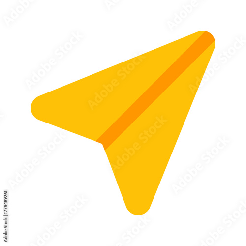 send message flat icon