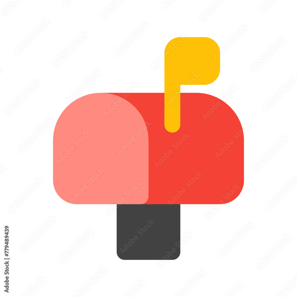 mailbox flat icon mailbox flat icon