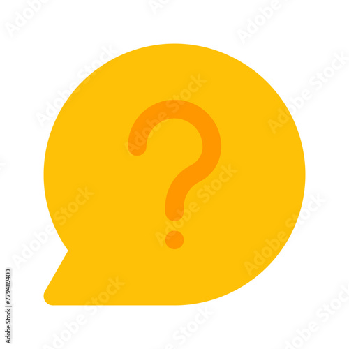 faq flat icon