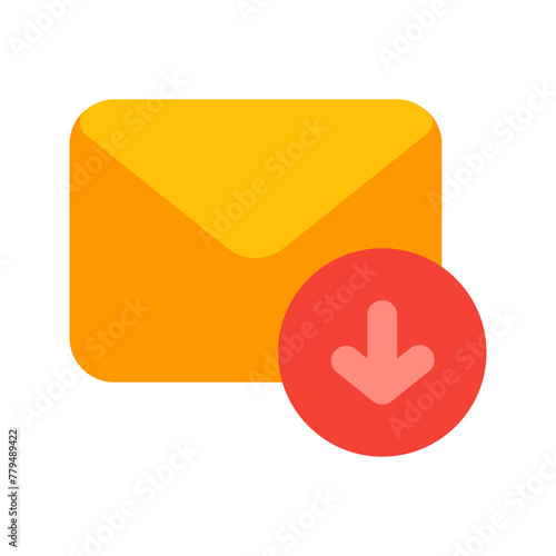 inbox flat icon