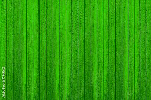 green wooden slats texture background