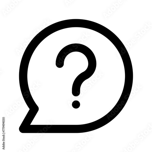 faq line icon