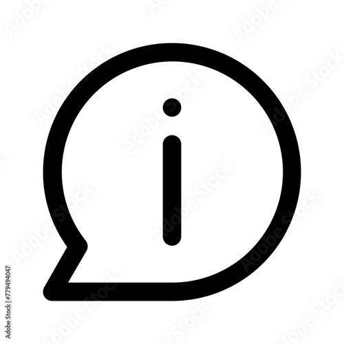 information line icon