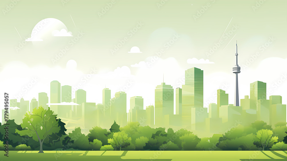 New energy green city