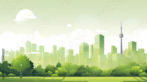 New energy green city