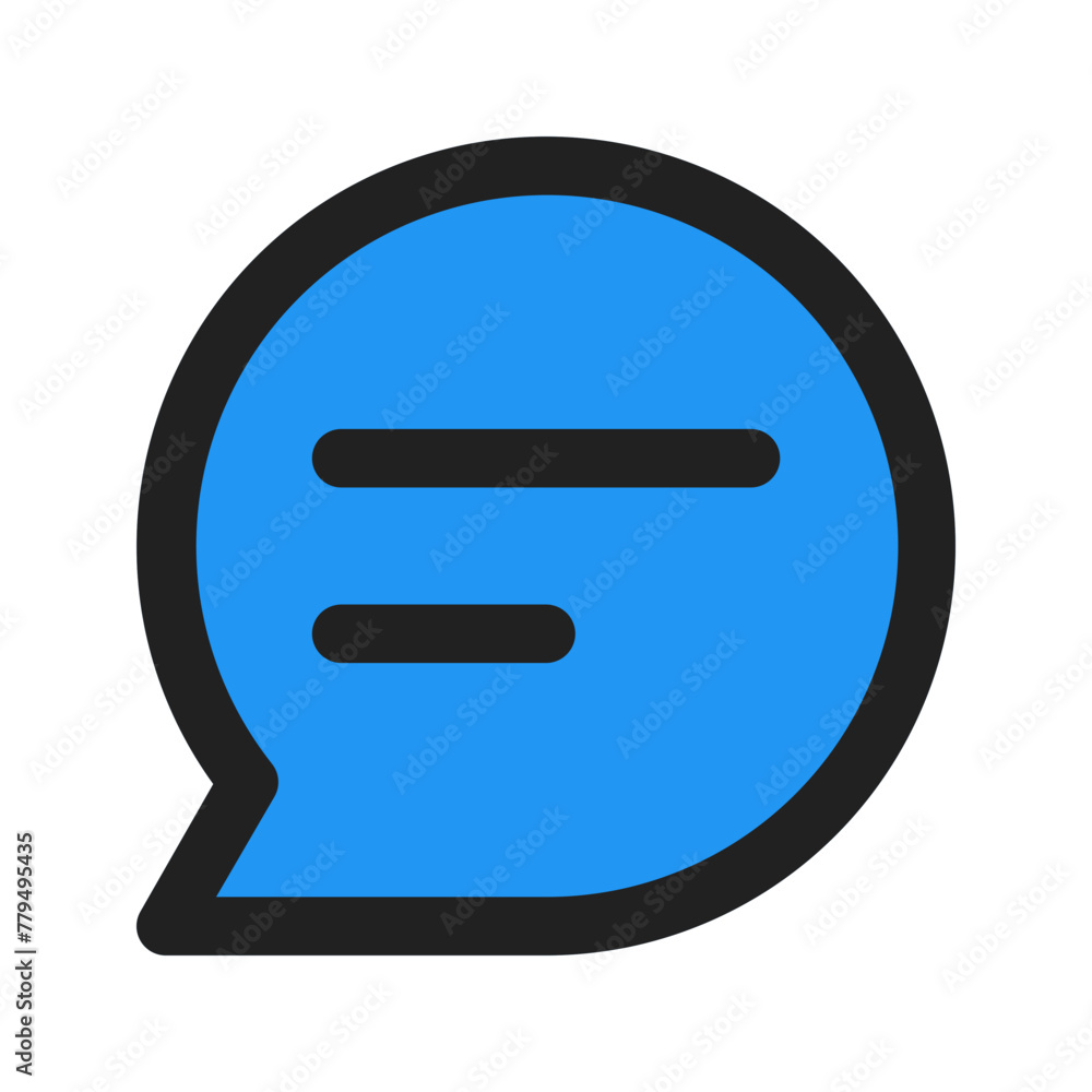 chat line color icon chat line color icon