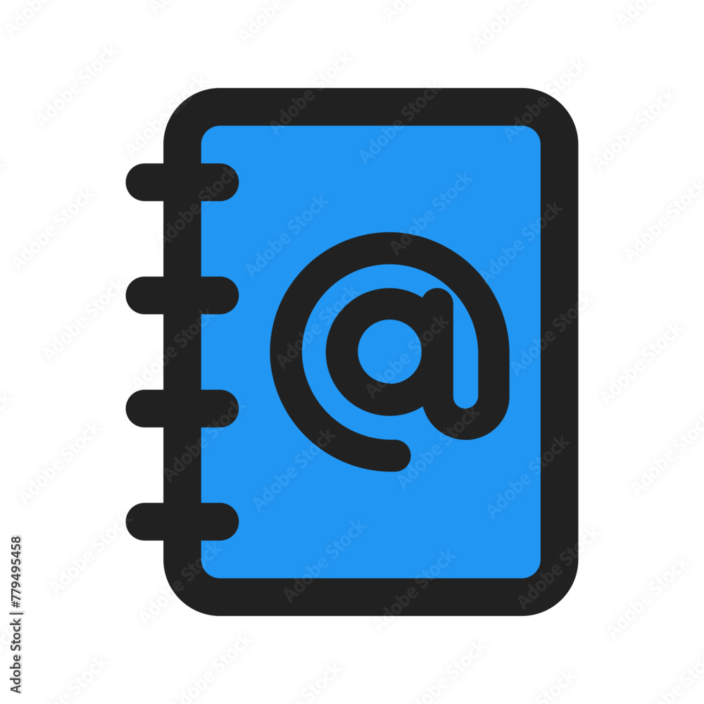 contact line color icon contact line color icon