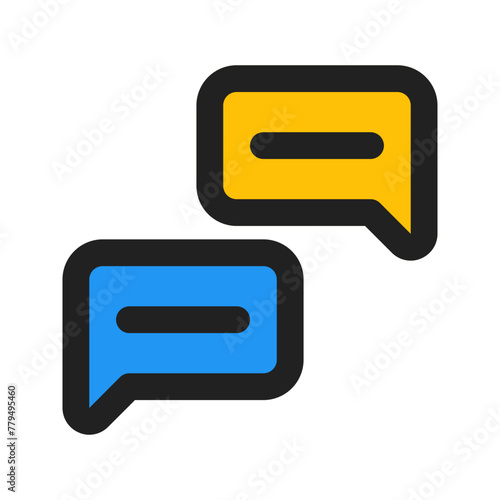 dialog line color icon