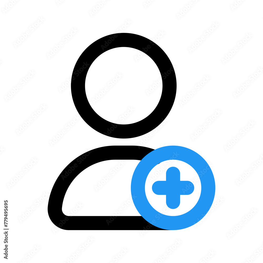 add friend line color icon add friend line color icon
