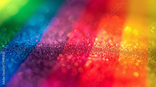 A close-up of the spectrum. The colors are so vivid that they seem to pop off the screen. The spectrum is constantly changing and evolving, and it is impossible to look away.