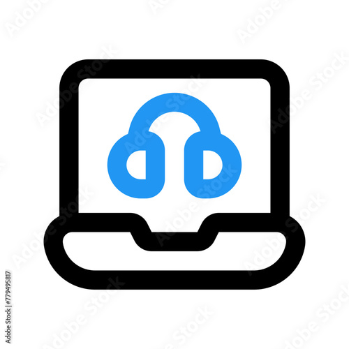 online color support line color icon