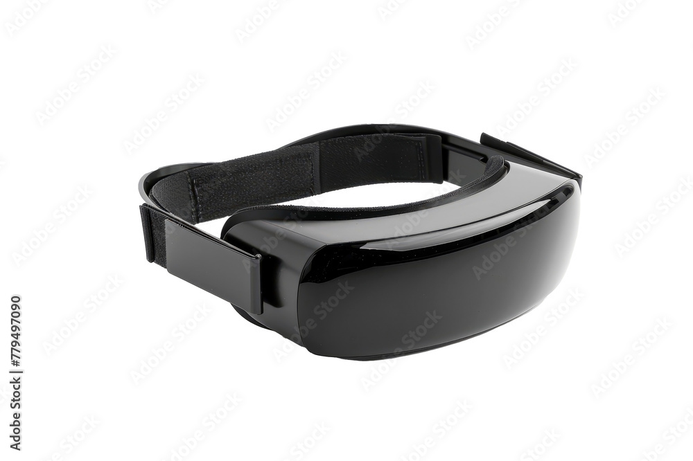 Virtual reality VR set glasses on white or transparent background. Png file Virtual reality VR set glasses on white or transparent background. Png file