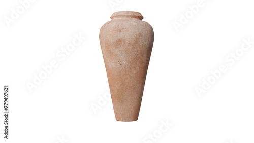 a vase with a white background is shown