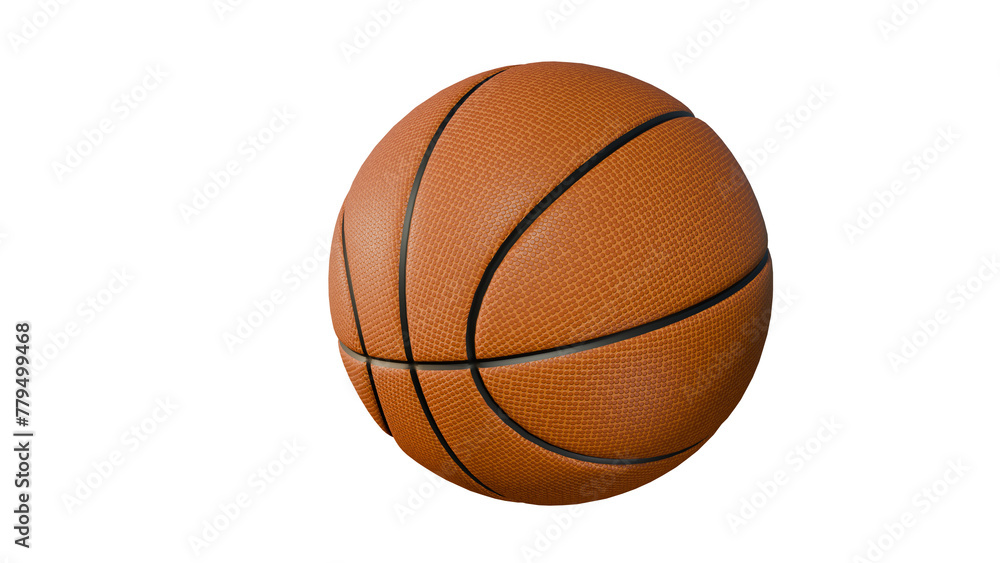 a basketball ball is shown on a white background
