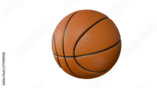 a basketball ball is shown on a white background