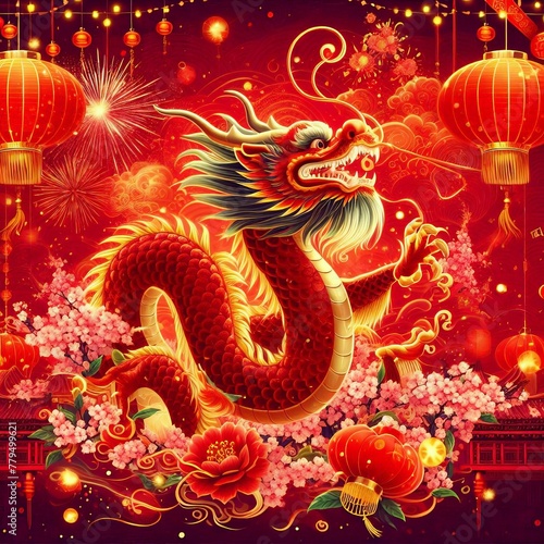 Chinese New Year of the Dragon © miguelovalle