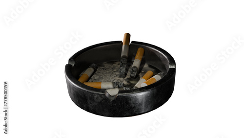 Photos a cigarette holder with cigarettes in it
