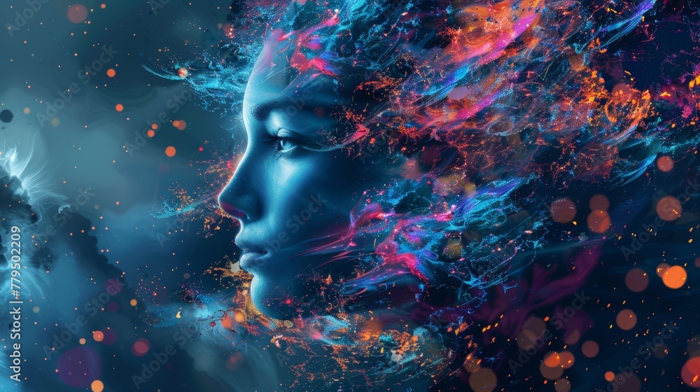 Expanding the possibilities of digital art with AI assistance AI generated illustration Expanding the possibilities of digital art with AI assistance AI generated illustration