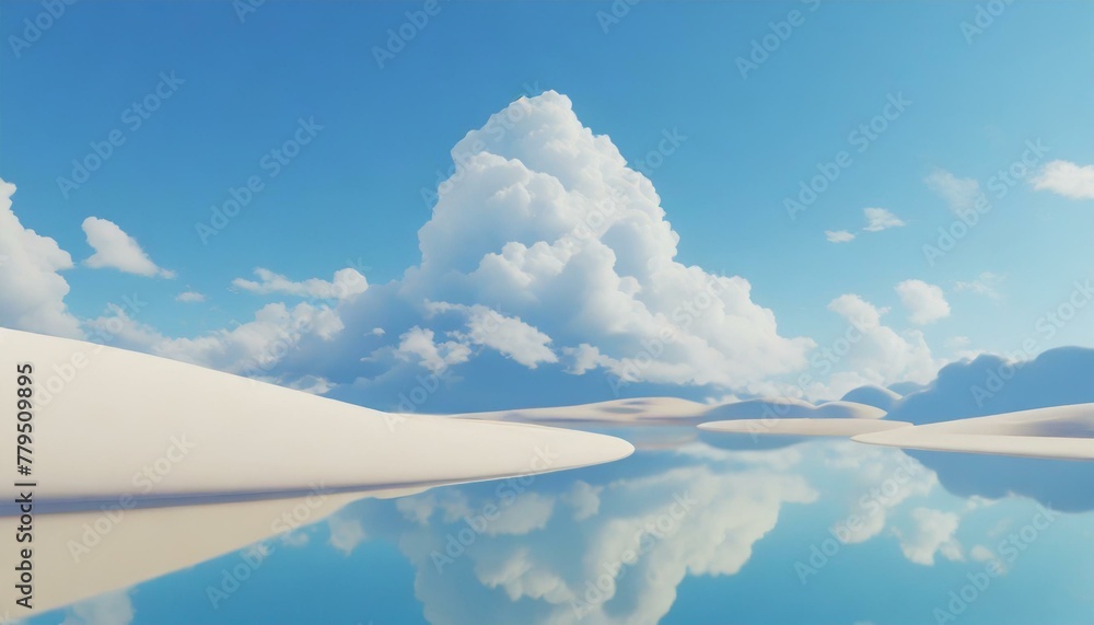 blue sky and beautiful clouds
