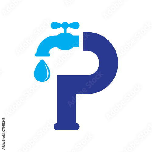 home plumbing repair logo design