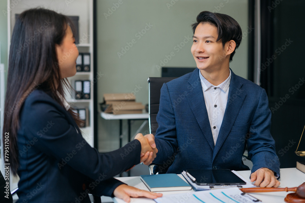 Successful team work lawyer victory shaking hands thumbs to show success and motivation. Successful team work lawyer victory shaking hands thumbs to show success and motivation.