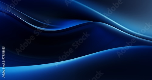 Navy Blue abstract background. Dynamic shapes composition.