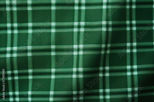 green dark natural cotton linen textile texture background banner panorama silk satin curtain pattern with copy space for photo text or product