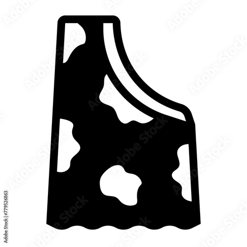 Clothing caveman fabric icon