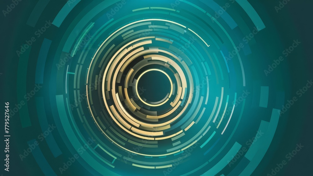 abstract teal background with circles abstract teal background with circles