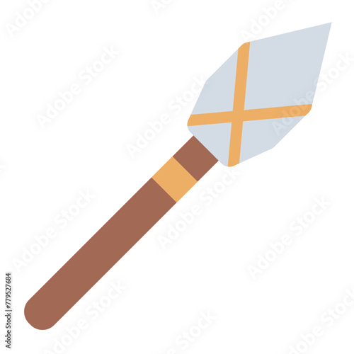 Spear primitive weapon icon