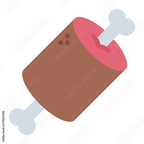 Meat butcher icon