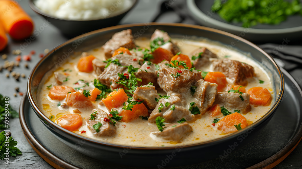 French Comfort: Blanquette de Veau - Creamy Veal & Buttery Bliss