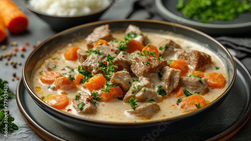 French Comfort: Blanquette de Veau - Creamy Veal & Buttery Bliss