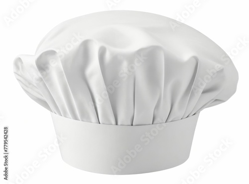 Chef hat isolated on white background. AI Generative