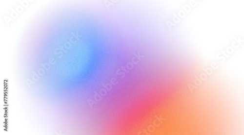 Red orange blue black , color gradient rough abstract background shine bright light and glow template empty space , grainy noise grungy texture on transparent background cutout