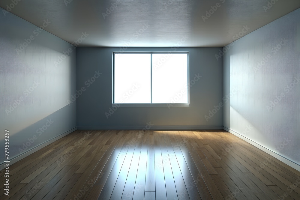 minimalistic empty room with window minimalistic empty room with window