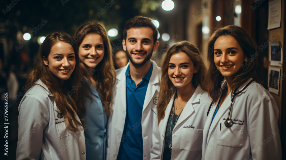 Group of Young Medical Professionals Group of Young Medical Professionals